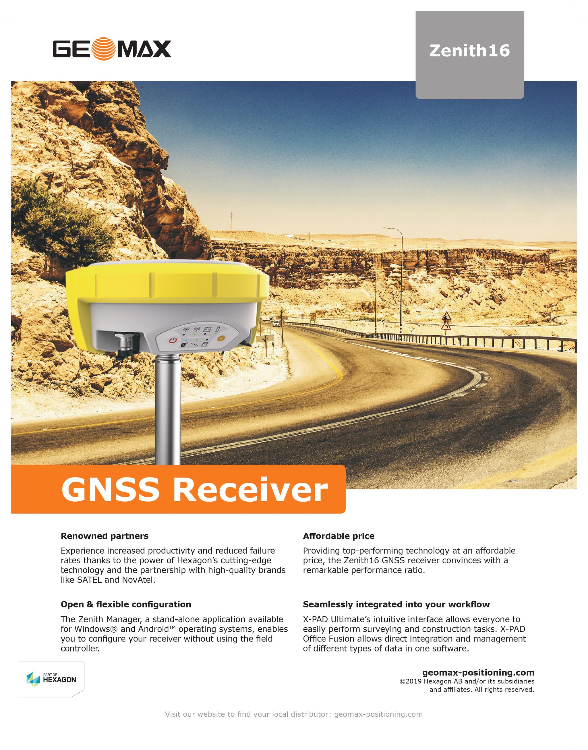 GeoMax Zenith16 GNSS
